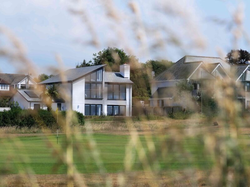 Halekulani is a luxury holiday home overlooking Bude's gorgeous golf course