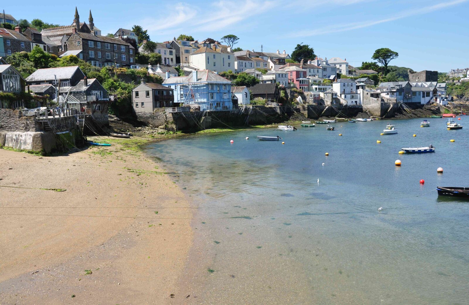 Polruan Quay Beach