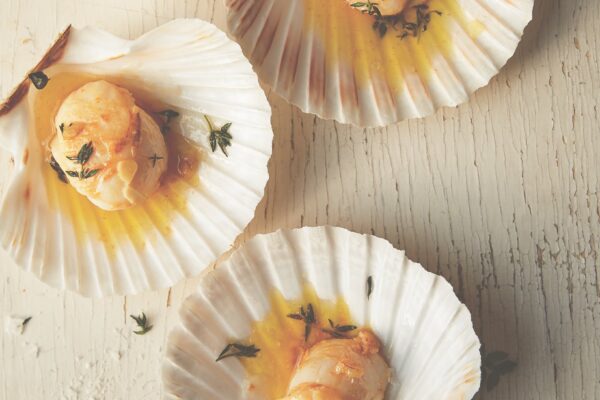Emily Scott’s Hand-Dived Cornish Scallops Recipe