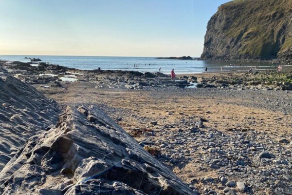 Crackington Haven Beach