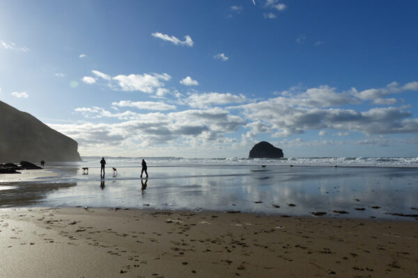 Trebarwith Strand Beach