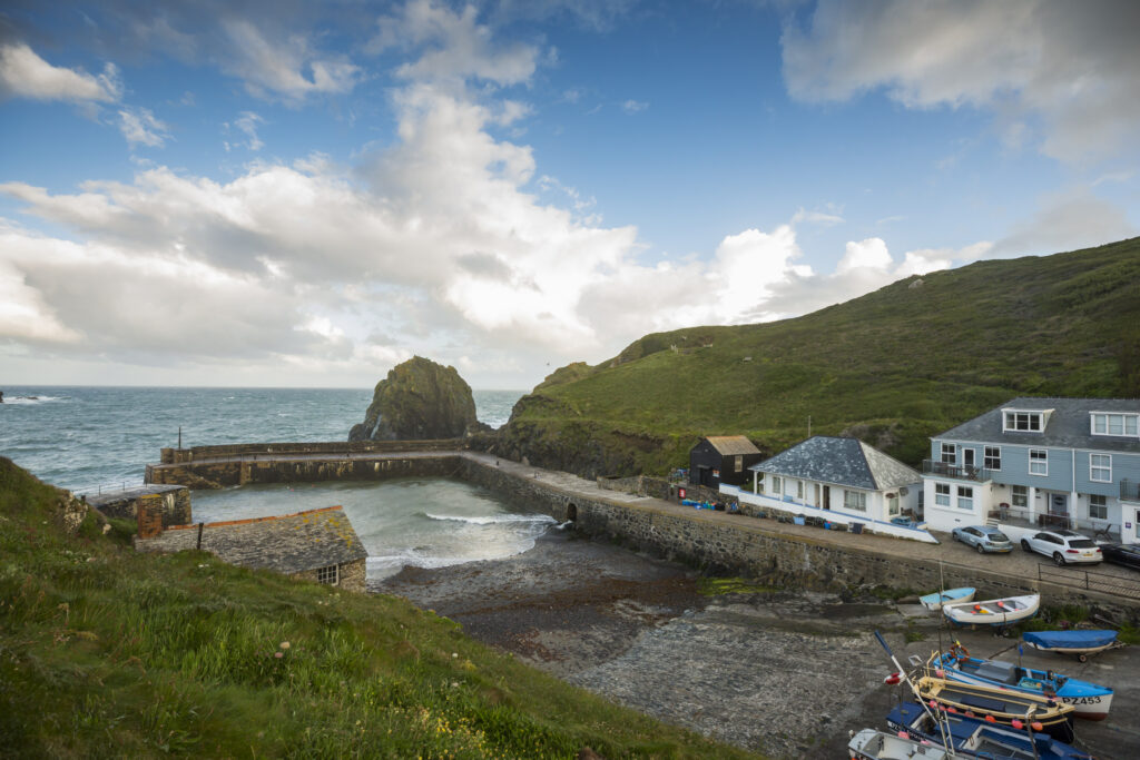 The harbour at Mullion Cove, Cornwall