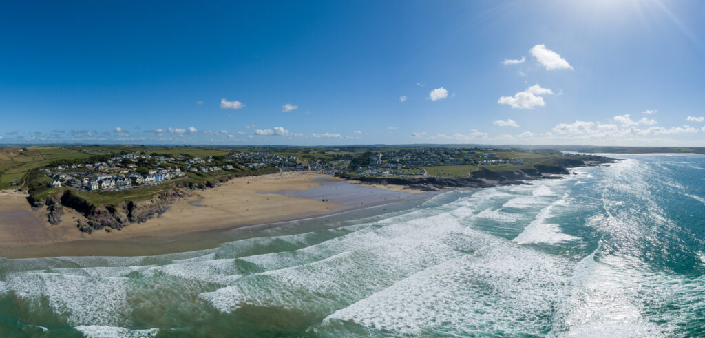 Polzeath aerial #1 Sept 21