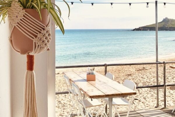 Restaurants in St Ives with sea views