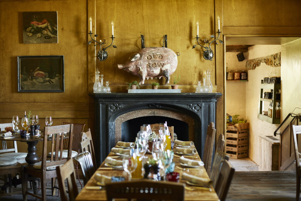 The Pig at Harlyn Bay Dining room Jake Eastham 09