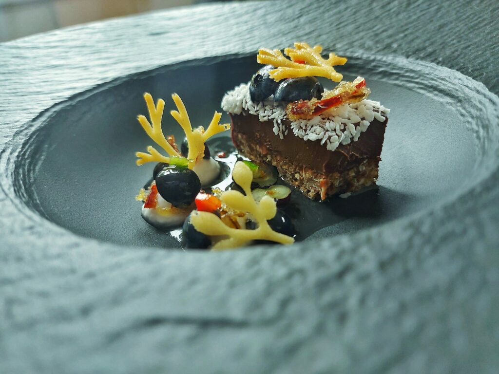 Chocolate, Coconut, Chilli, Lime Torte (2)