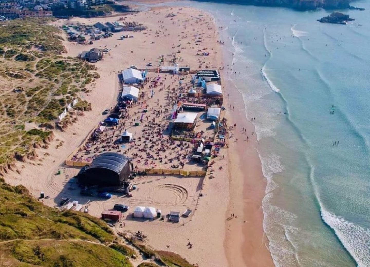 Best Places to Stay for Tunes in the Dunes in Cornwall