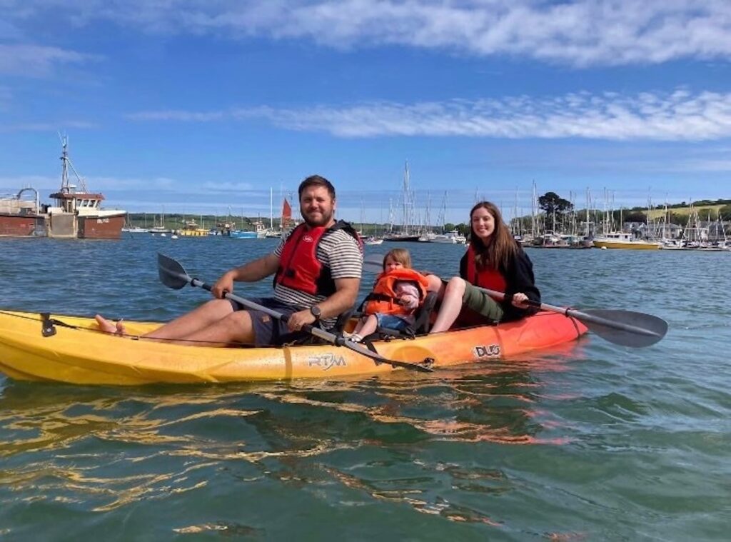 Falmouth River Watersports kayak