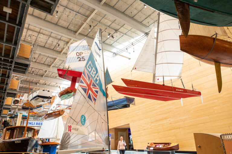 The Main Hall at National Maritime Museum Cornwall