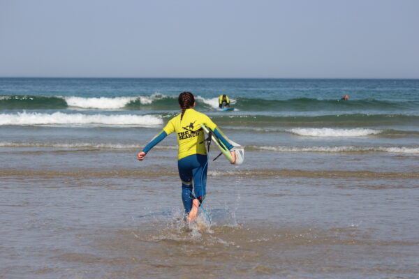 Surfing in Cornwall