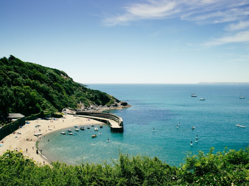 Polkerris Beach pexels © andrew jones