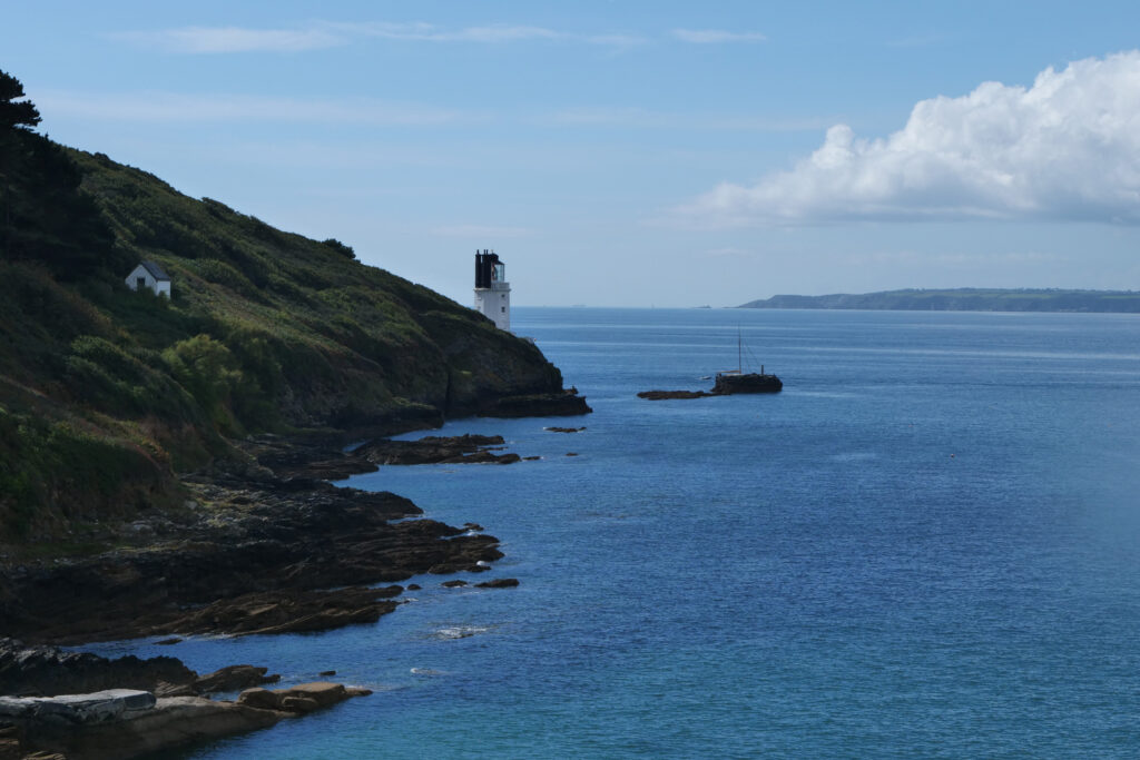 St Anthony Lighthouse at Roseland, Cornwall