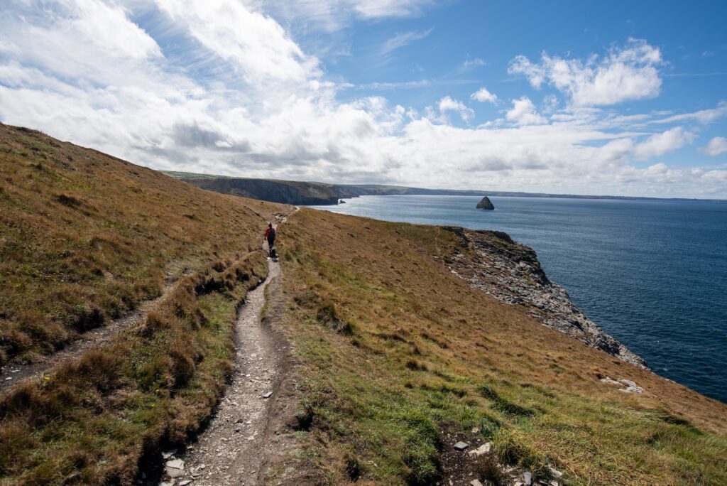 Coast Path Gull Rock near Tintagel, crispin jones unsplash
