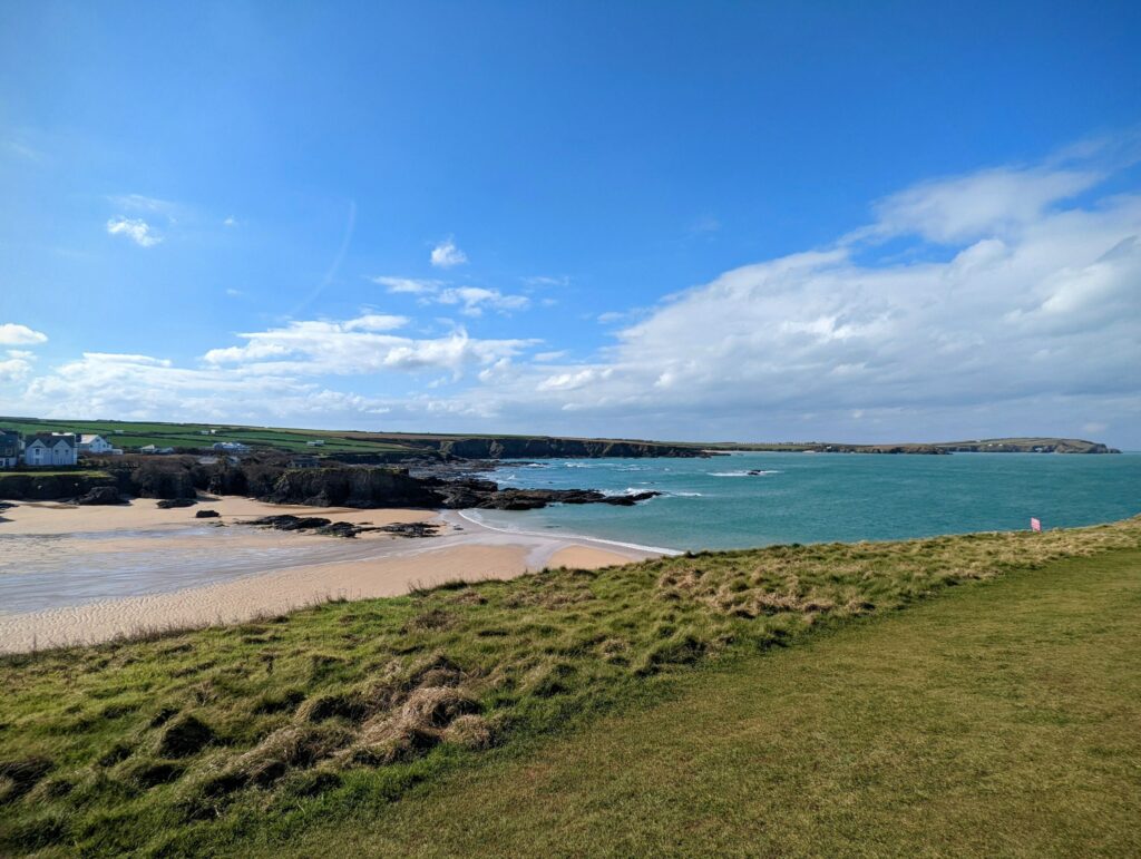 Trevone Bay Padstow john mark strange unsplash