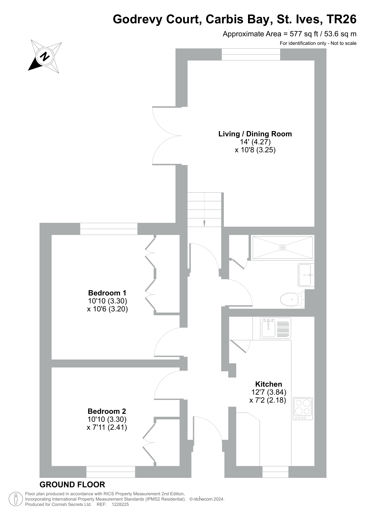 Floor plan for Owl’s Nest