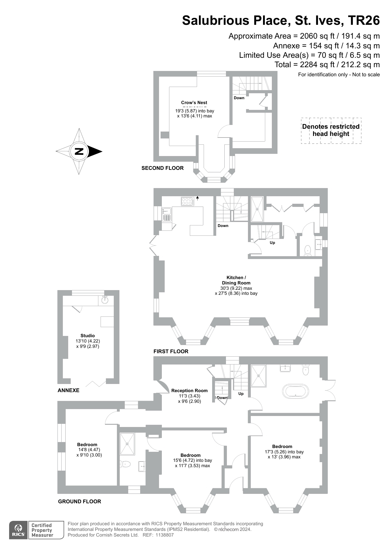 Floor plan for Salubrious House