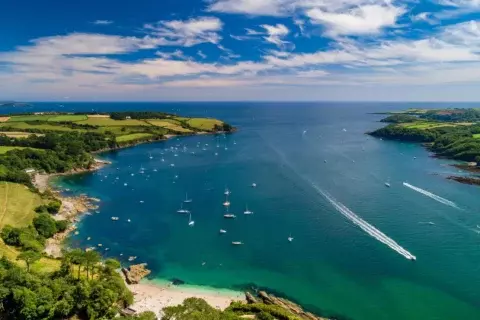 Aerial Cornwall drone Image