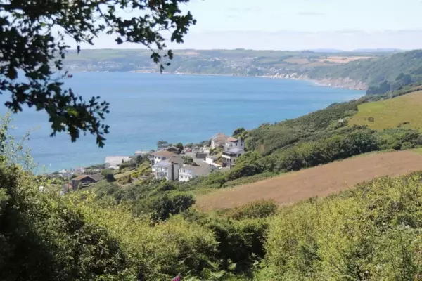 A,View,Of,Downderry,From,The,Coast,Path,Between,Looe