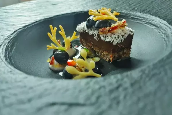 Chocolate, Coconut, Chilli, Lime Torte (2)