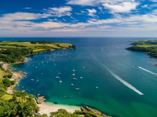 Aerial Cornwall drone Image