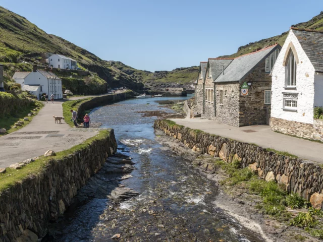 The harbour at Boscastle, Cornwall. ©National Trust Images Hugh Mothersole