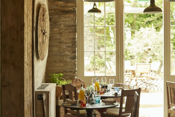 The Pig, Harlyn Bay, Cornwall, The Pig Hotel, boutique hotel, dining, bar, walled garden, home grown produce, kitchens, holiday, rest, relax, eat, drink